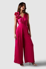 Coast Corsage Cowl Back Jumpsuit