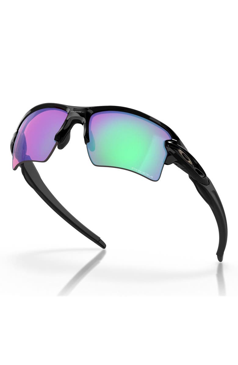 Oakley Flak 2.0 XL 59mm Polarized Sunglasses, Alternate, color, Polished Black / Prizm Golf
