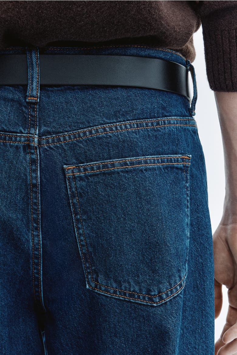 Relaxed Jeans, Alternate, color, Dark denim blue