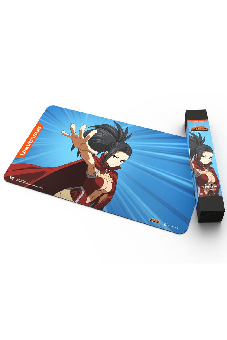 My Hero Academia Girl Power Momo Yaoyorozu Playmat 24 X 14", Alternate, color, Multicolored