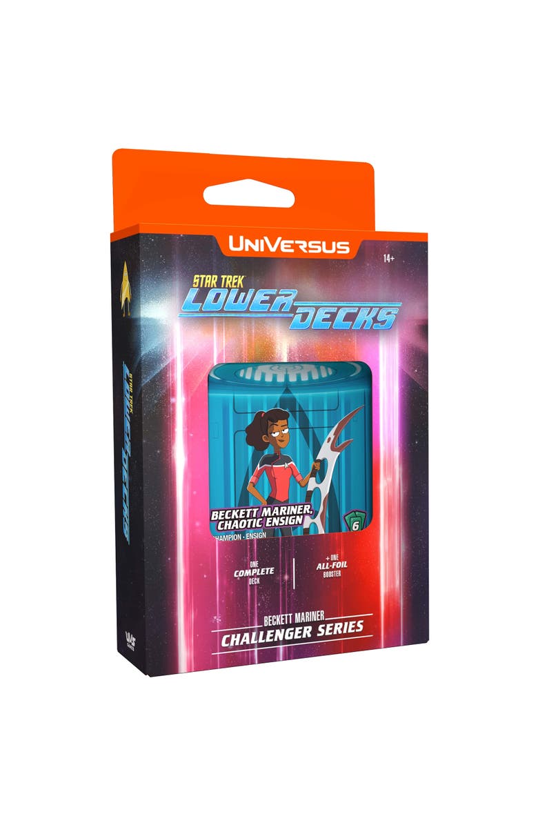 UniVersus Star Trek Lower Decks, Challenger Series Mariner 63 Cards, Alternate, color, Multicolored