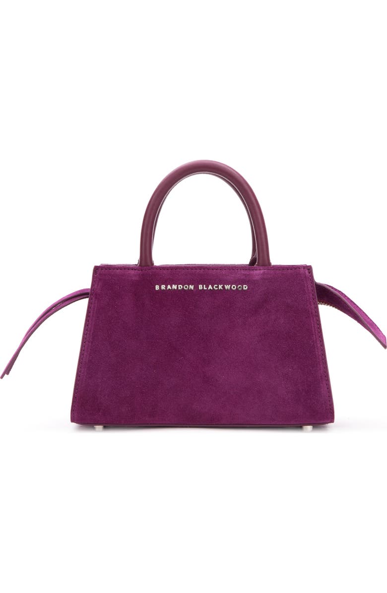 Brandon Blackwood Arlen Leather Top Handle Bag, Main, color,