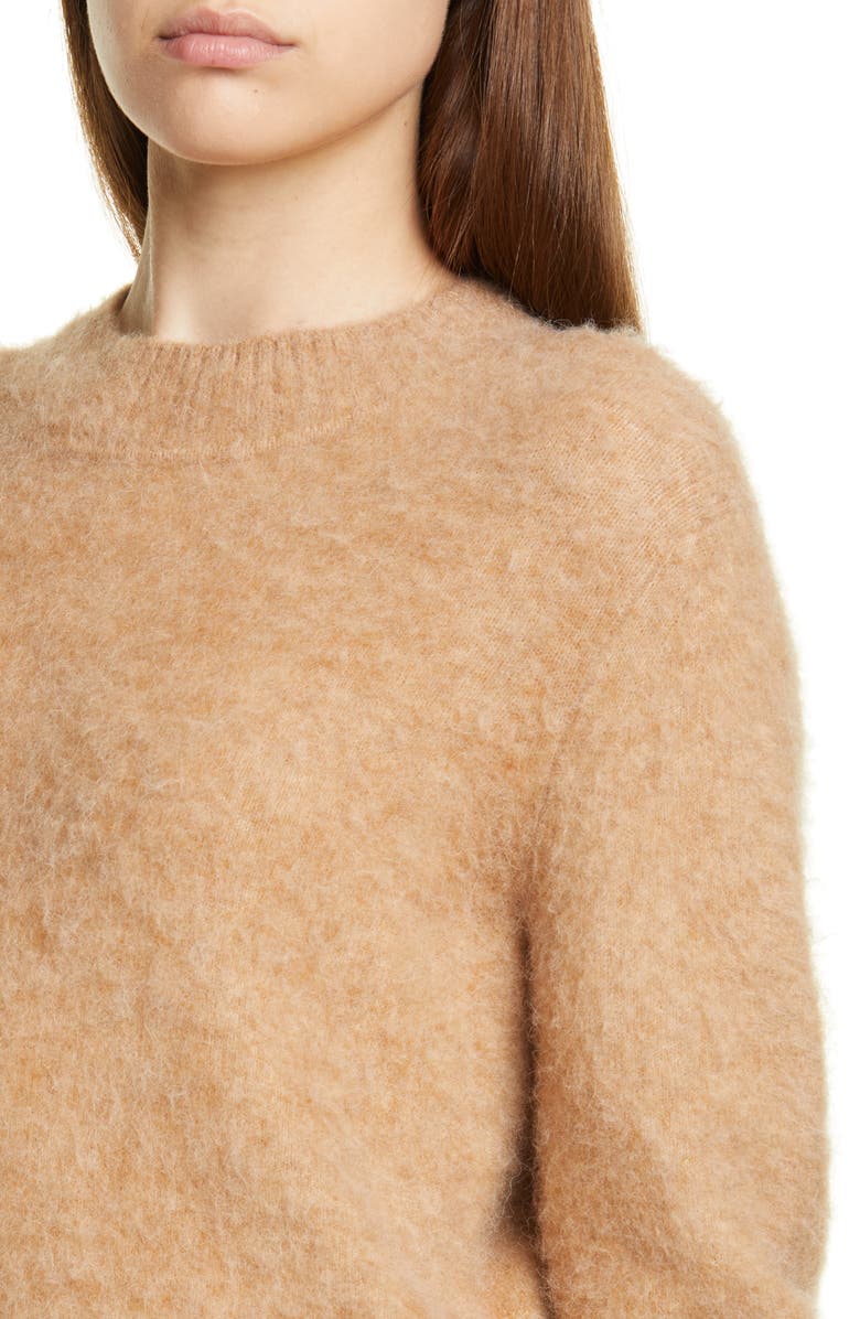 Vince Tipped Alpaca & Merino Wool Blend Crewneck Sweater, Alternate, color,