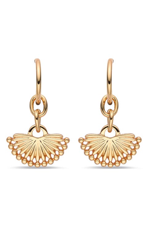 Juliette Fan Drop Earrings