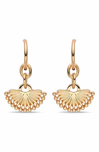 Juliette Fan Drop Earrings