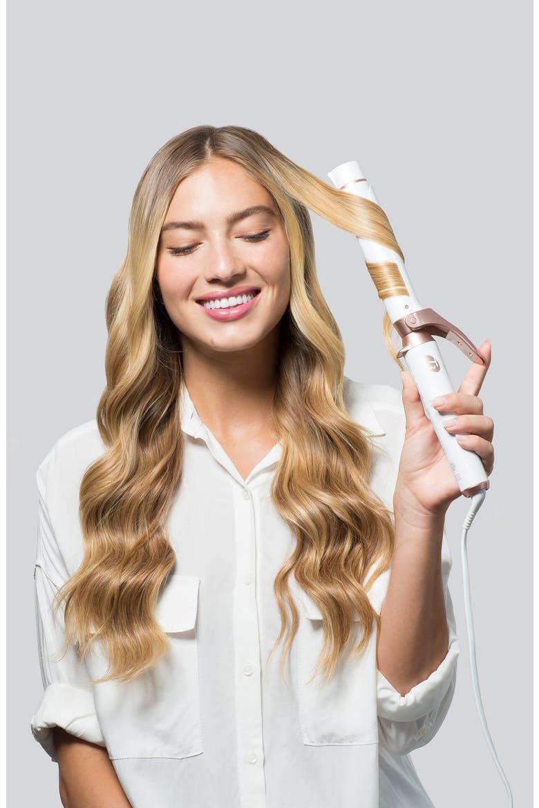 Polished Curls 1.25-Inch Interchangeable Clip Curling Iron Barrel, Alternate, color, NO COLOR