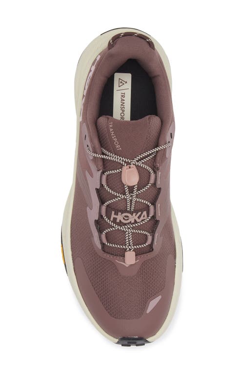 Hoka Transport Shoe In Brown