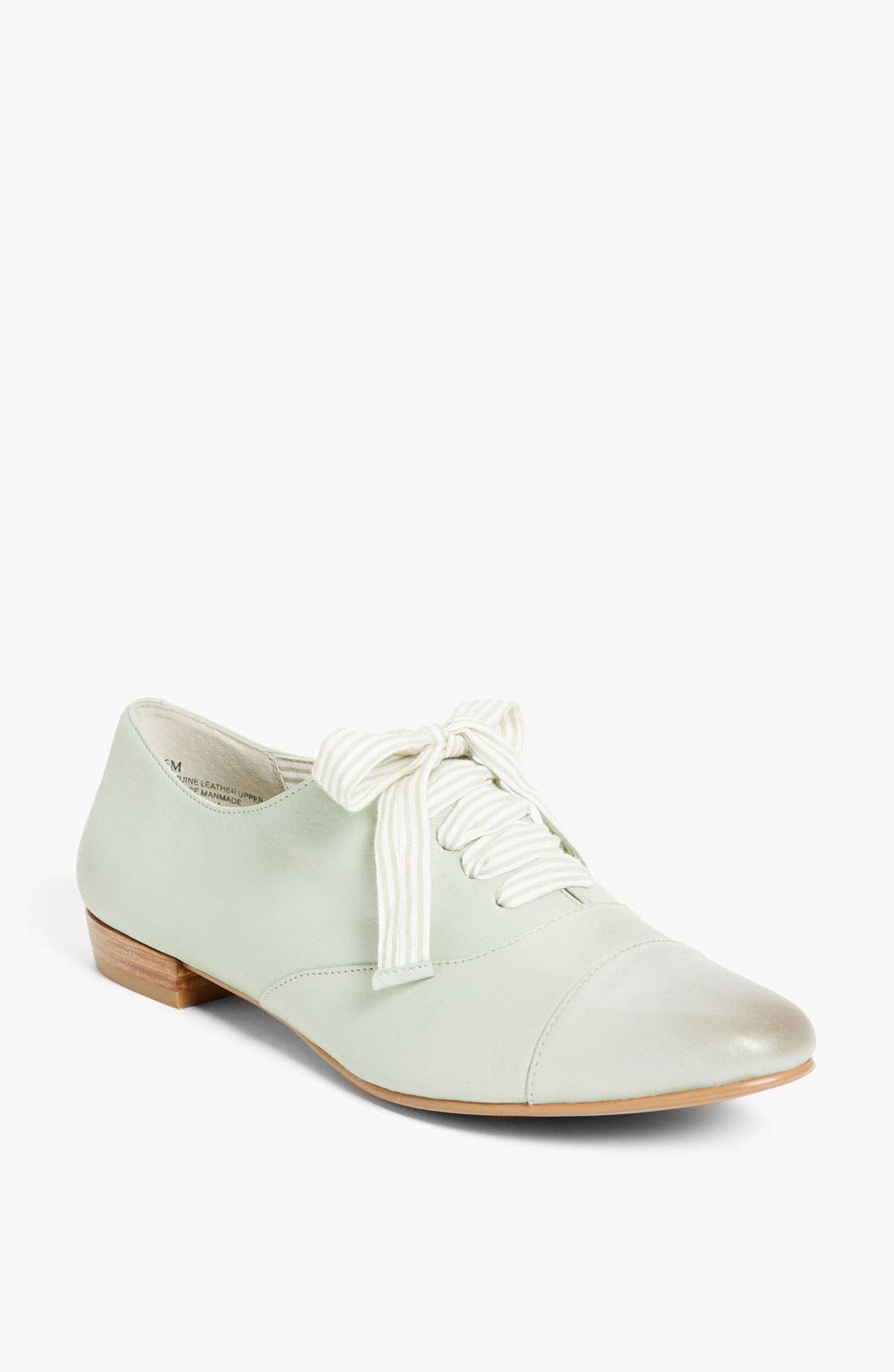 'Sidney' Oxford, Main, color, PALE GREEN LEATHER