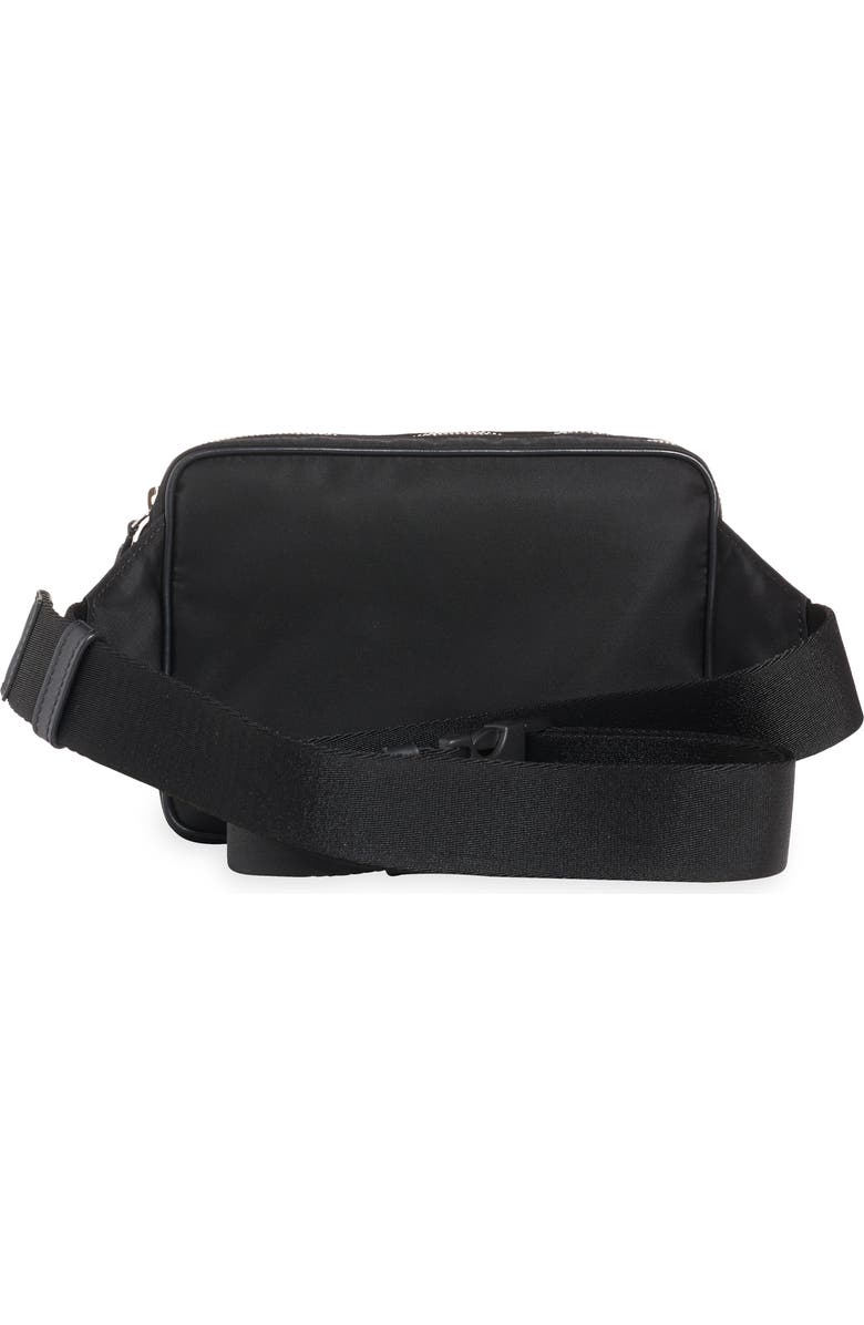 Versace Medusa Nylon Belt Bag, Alternate, color,