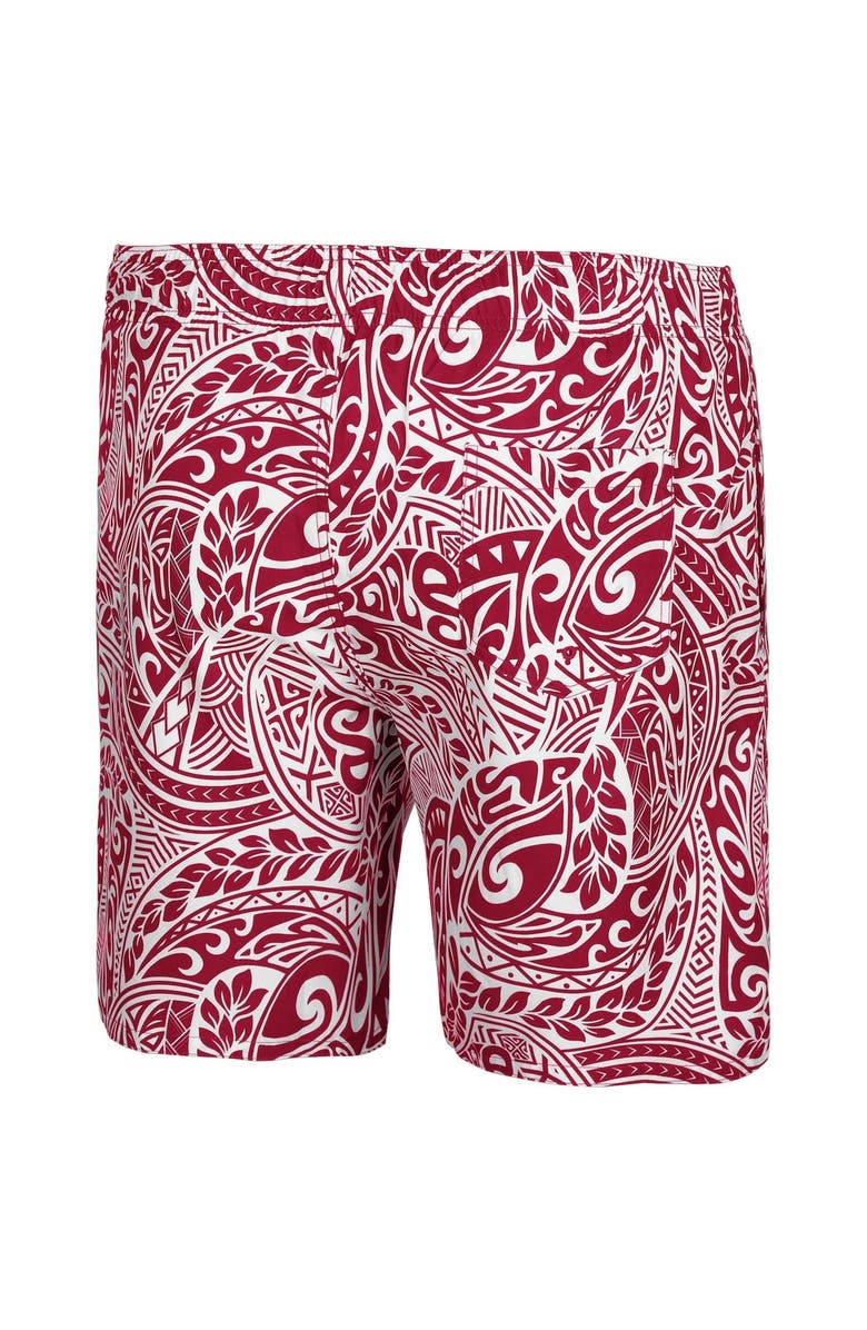 COLOSSEUM Men's Colosseum Cardinal Stanford Cardinal Biff Swim Shorts, Alternate, color,