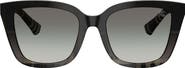 Burberry 52mm Gradient Square Sunglasses