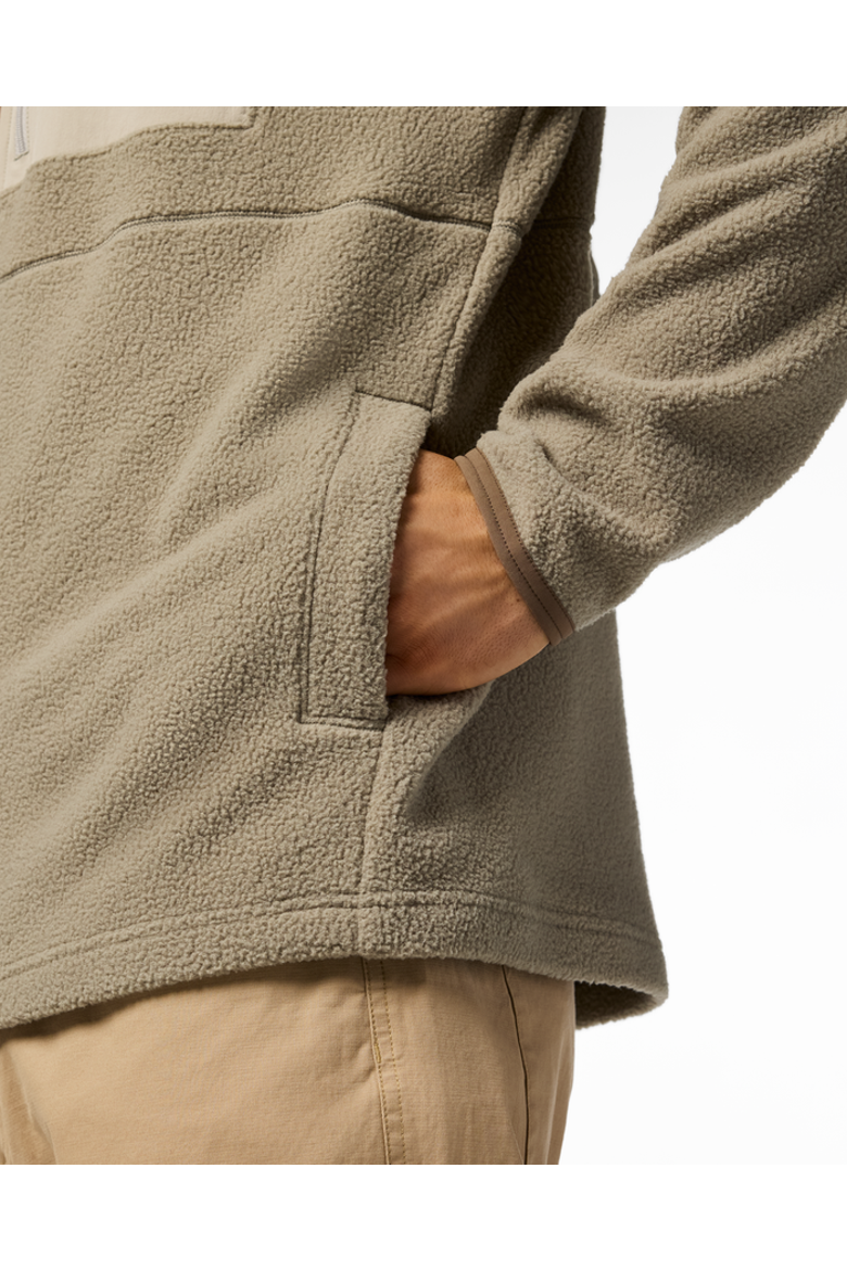 Abrazo Fleece Full-Zip Jacket - Men's, Alternate, color, Dune and Stone