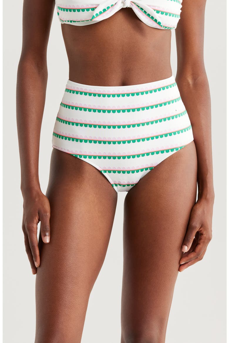 Elsi High Waist Bikini Bottoms, Main, color, KIBEBI FRAGARIA