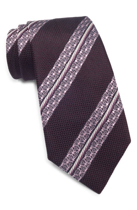 Stripe Silk Tie