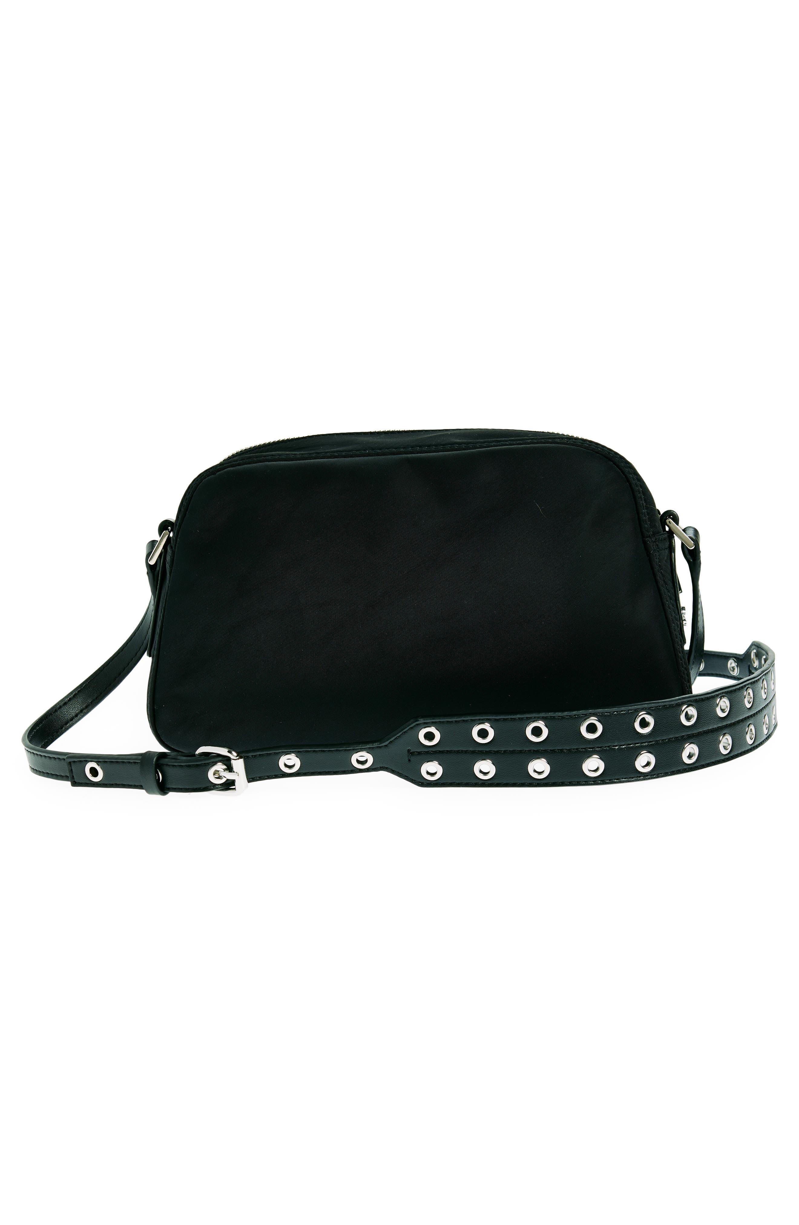 Ganni Bucky Recycled Nylon Camera Bag, Alternate, color, 