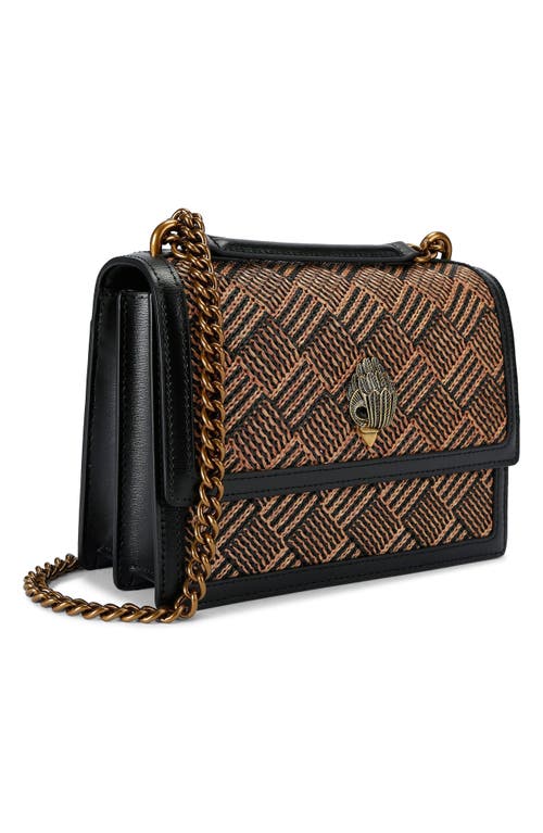 Kurt Geiger London Shoreditch Crossbody Bag In Brown/black