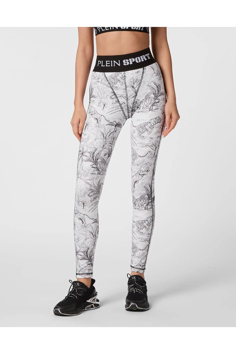 Sport Leggings Women, Main, color, white