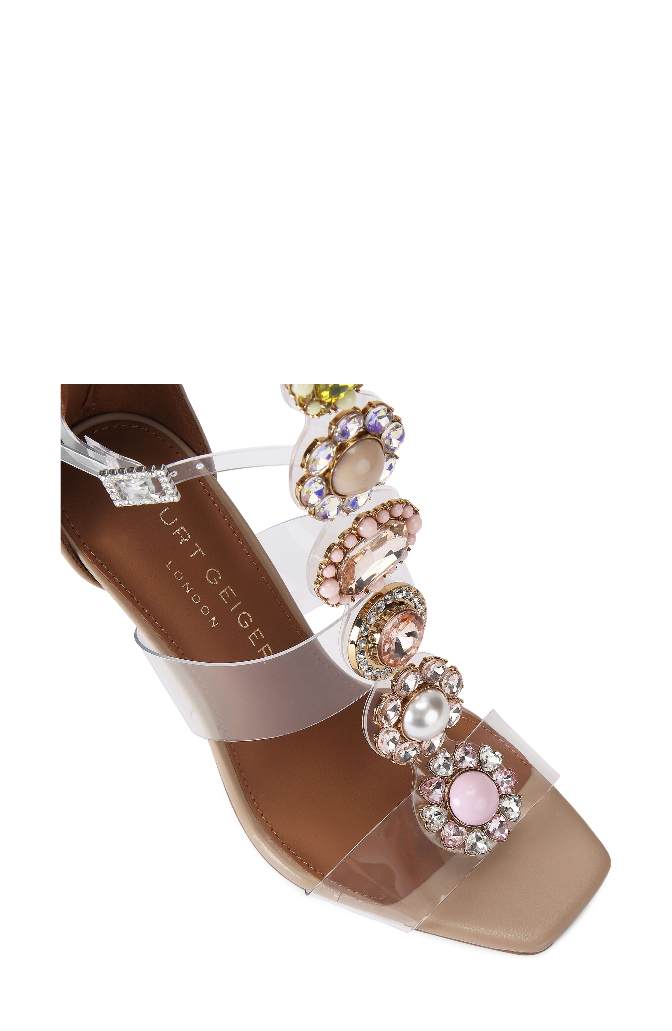 Kurt Geiger London Octavia Gladiator Sandal, Alternate, color, Light/ Pastel Pink