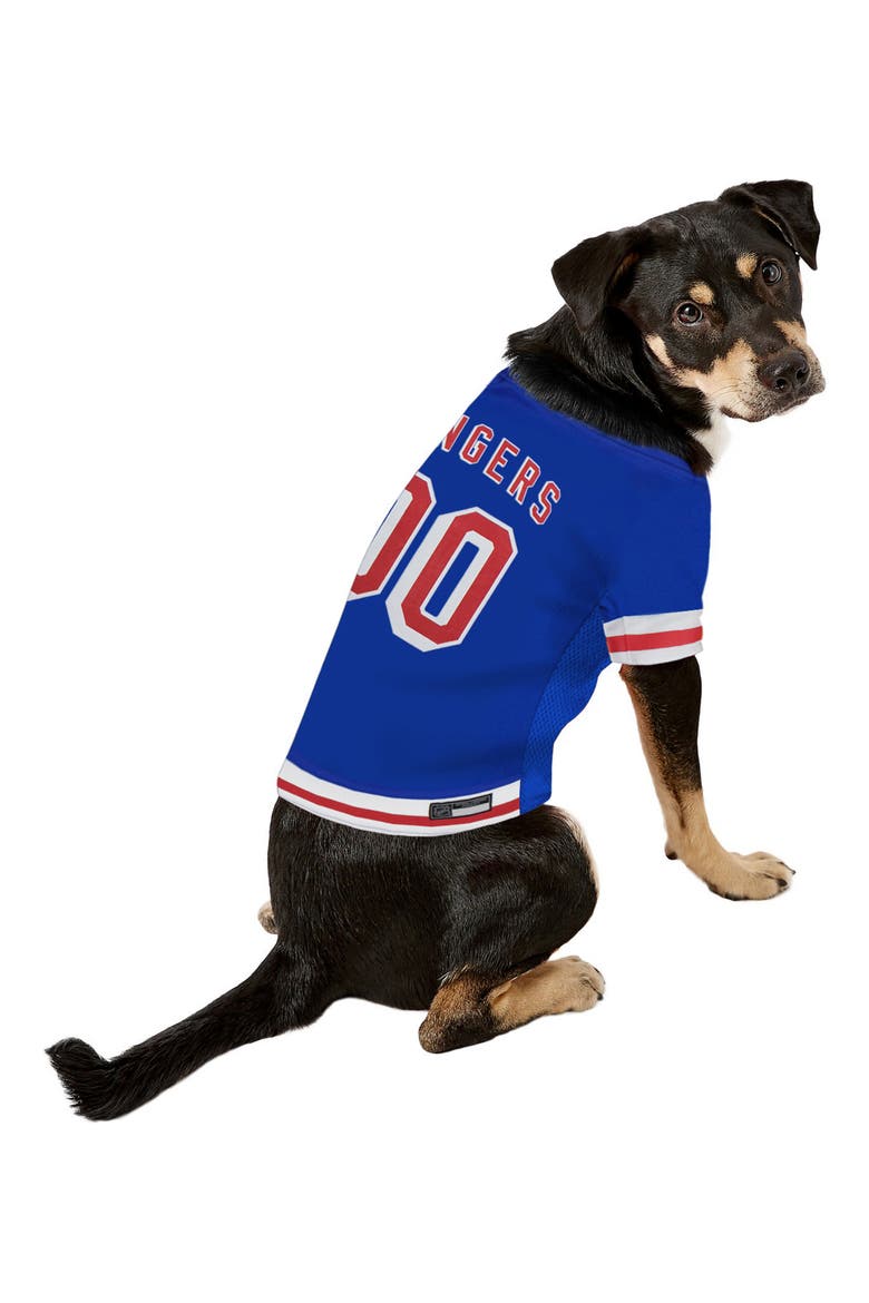 New York Rangers Dog Jersey, Alternate, color, BLUE