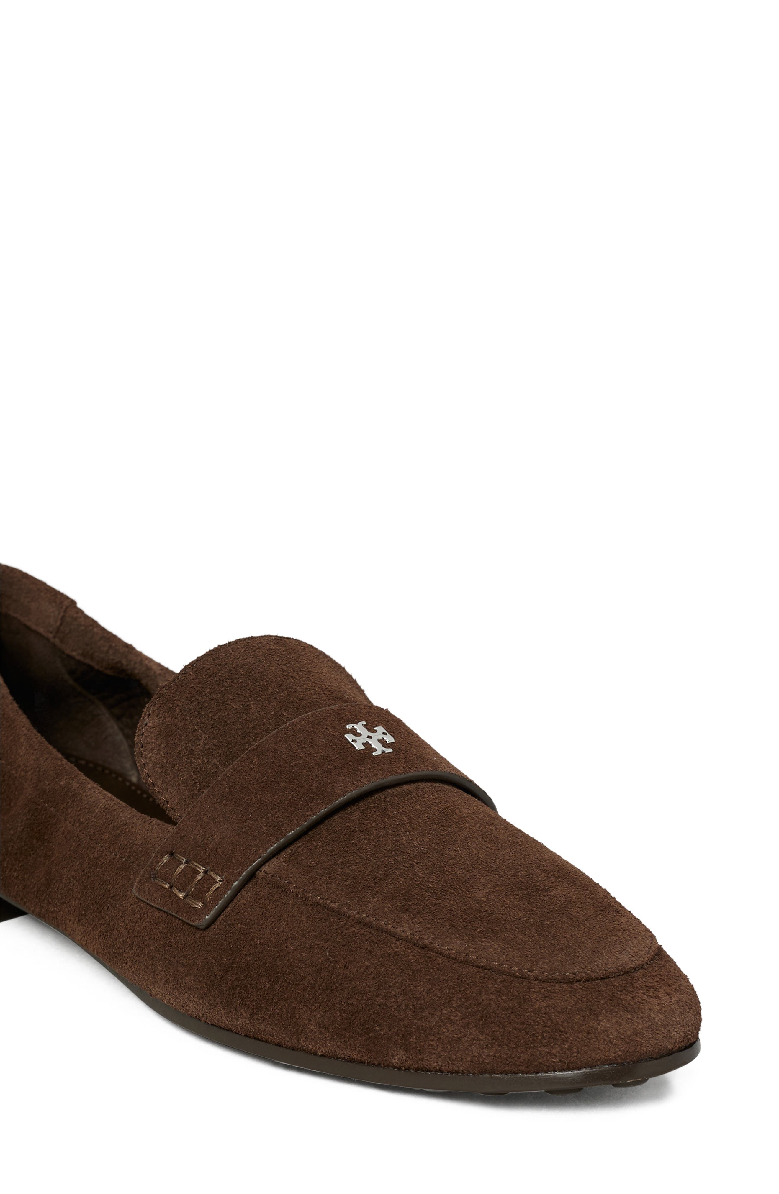 Tory Burch Ballet Loafer, Alternate, color, Dark Cocoa