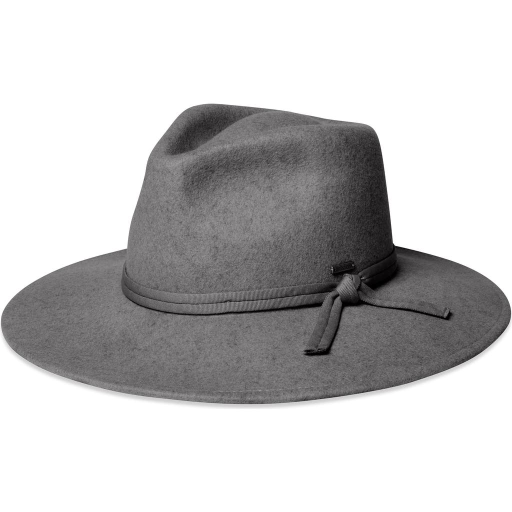 Brixton Joanna Felted Wool Packable Hat In Purple