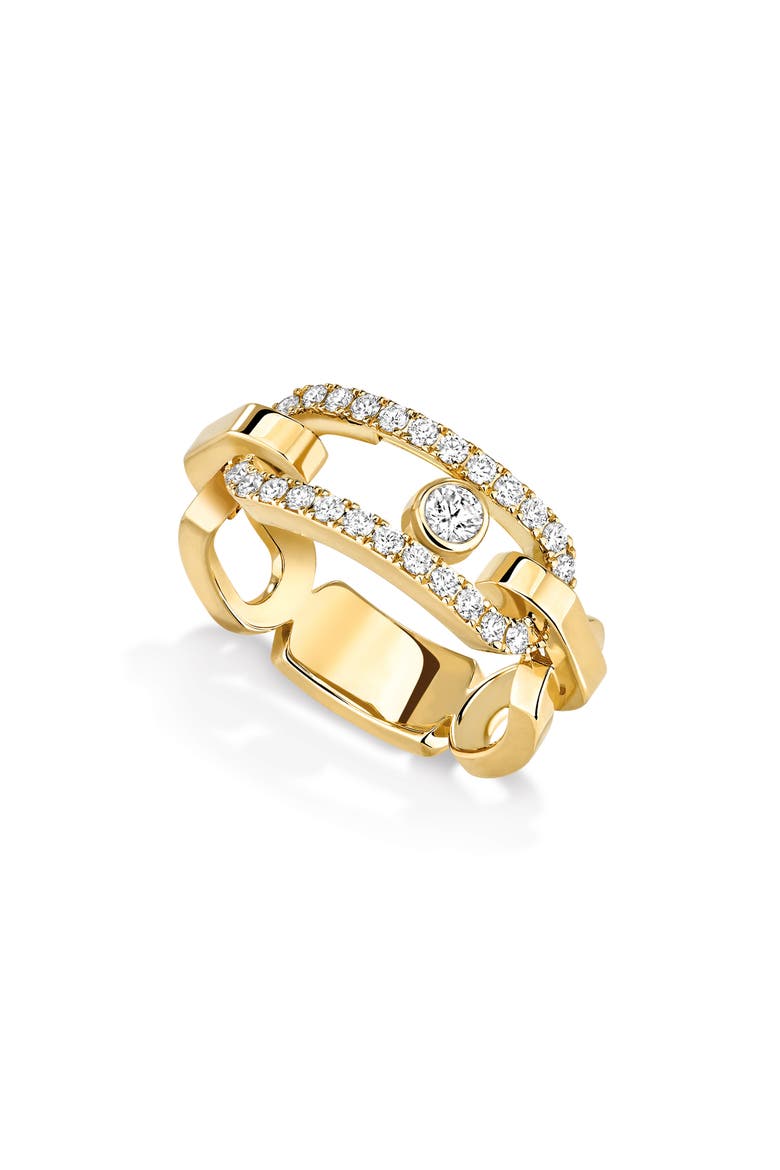 Move Link Ring, Main, color, YELLOW GOLD