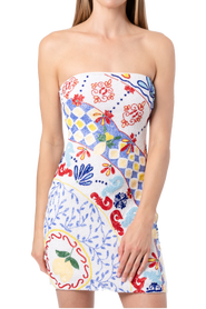 Self-Adore Senorita Hand Beaded Embellished Mini Dress