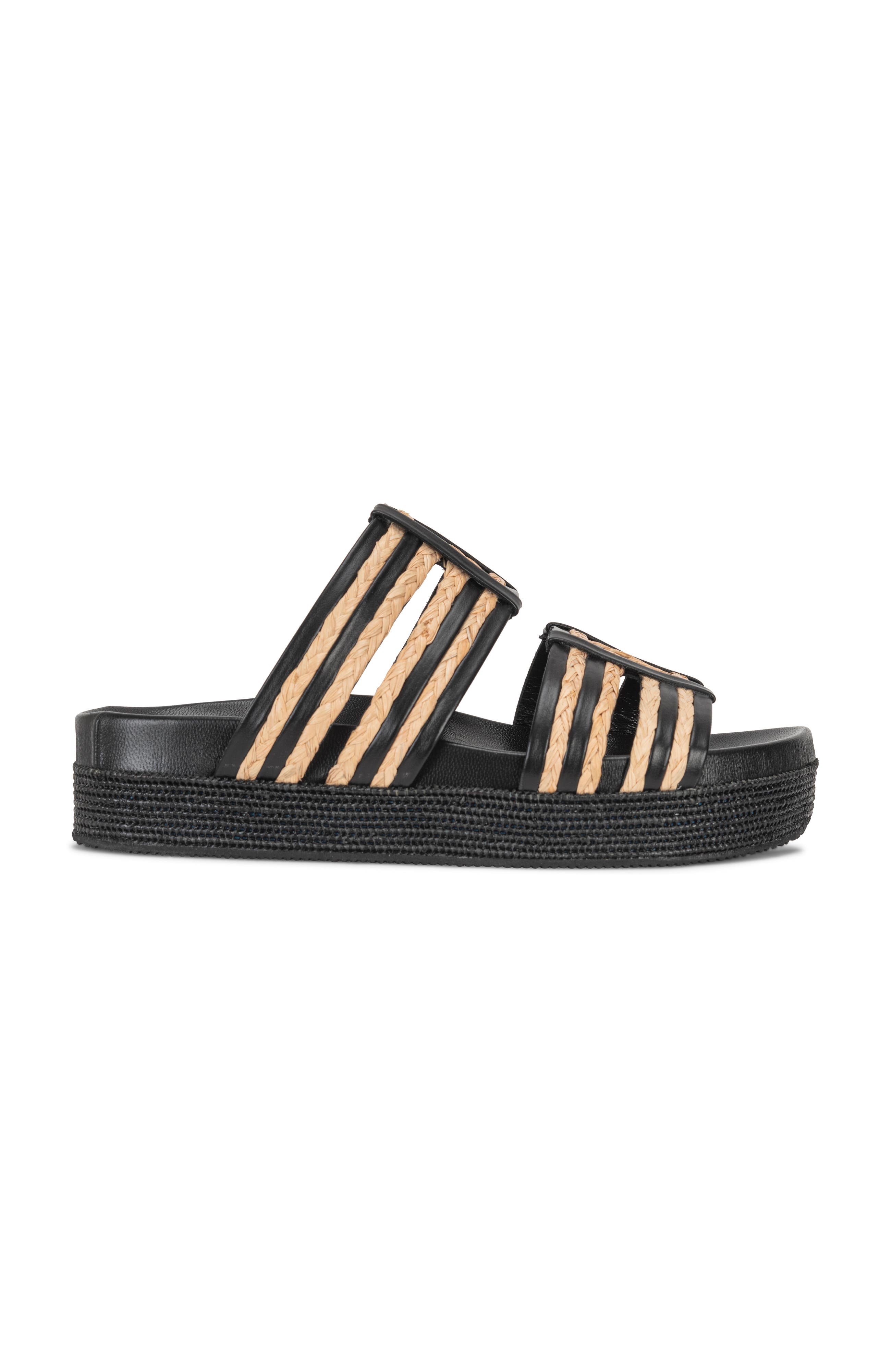 Chris Donovan Footwear Sunny Sandal, Main, color, Black