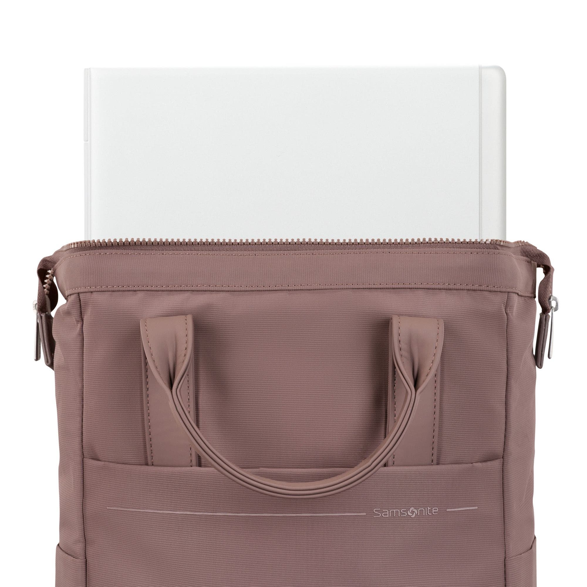 Better Than Basic 16" Convertible Backpack, Alternate, color, Chocolate Mauve