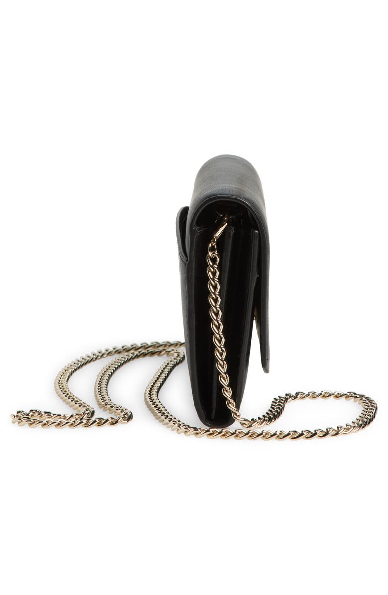 Kate Spade New York gemma wallet on a chain shoulder bag, Alternate, color, Black