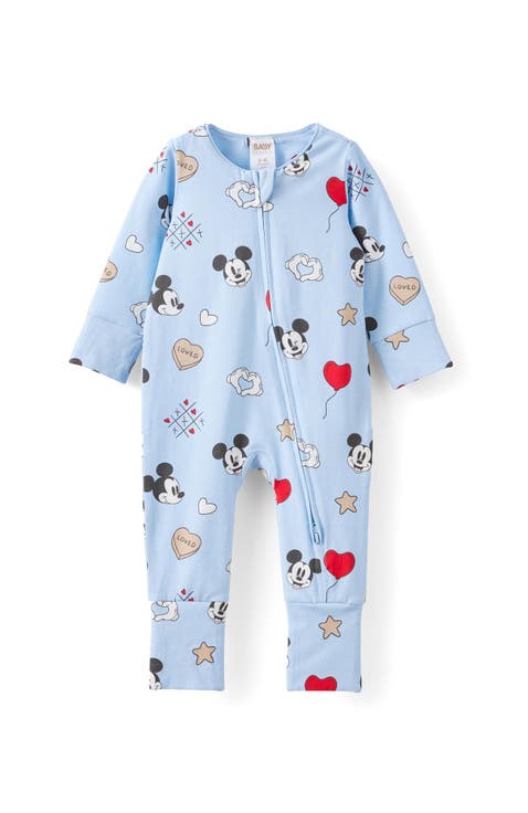 The Billie Long Sleeve Zip Romper License