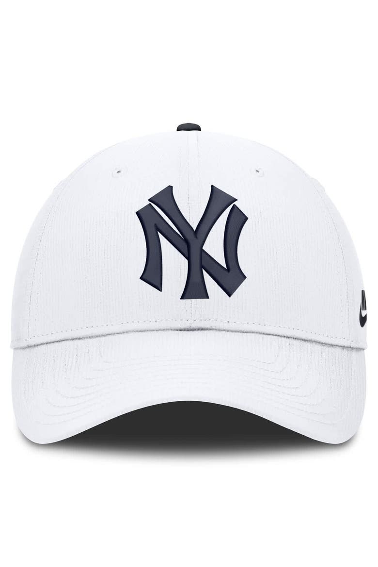 Men's Nike White New York Yankees Cooperstown Club Dri-FIT Adjustable Hat, Alternate, color, White