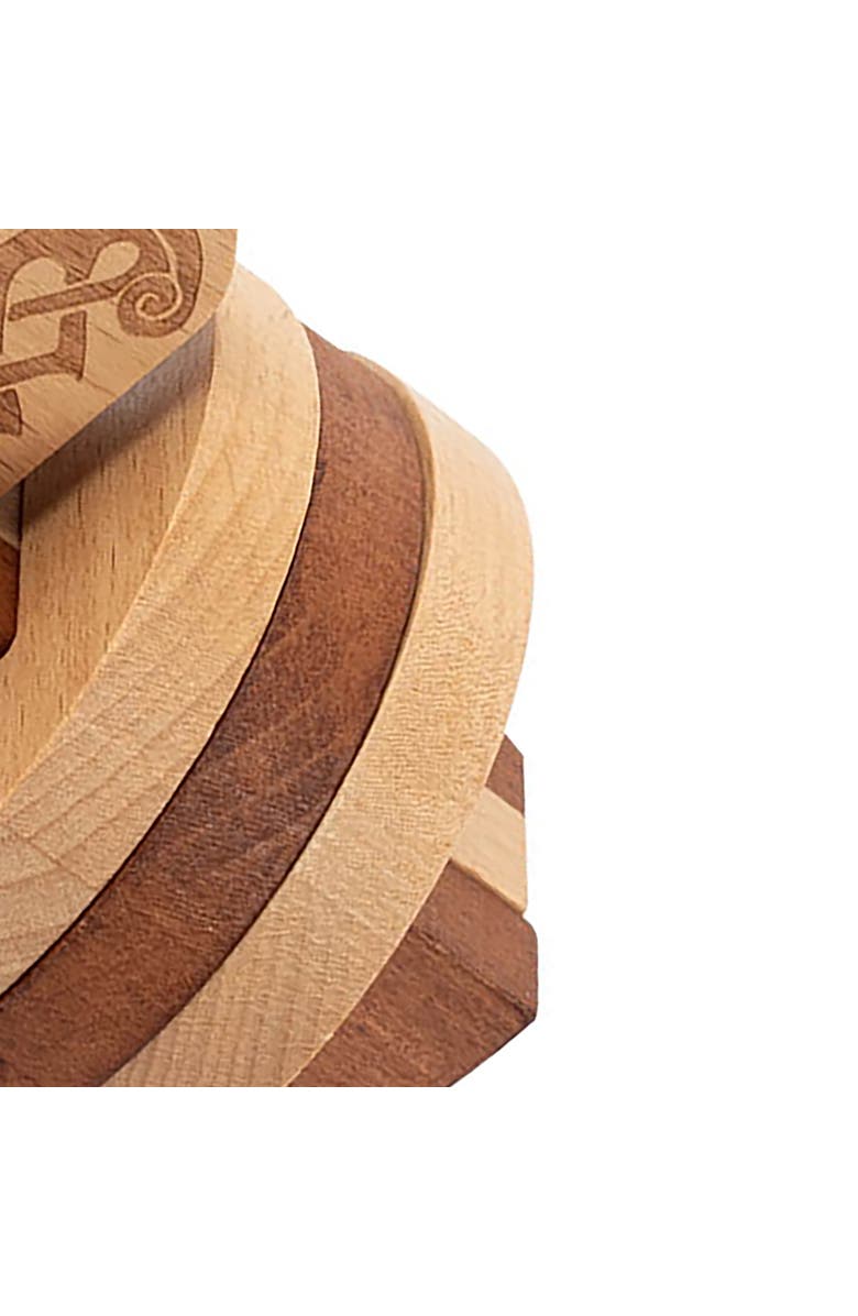 Professor Puzzle Viking Long Boat 3D Wooden Handheld Brainteaser Puzzle, Alternate, color, Multicolored