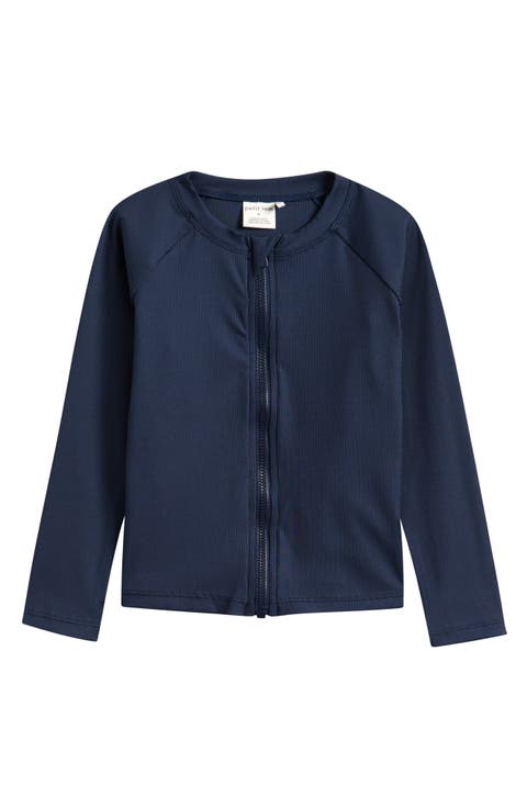 Kids' Long Sleeve Rib Rashguard (Toddler & Little Kid)