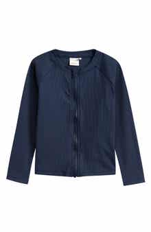 Kids' Long Sleeve Rib Rashguard