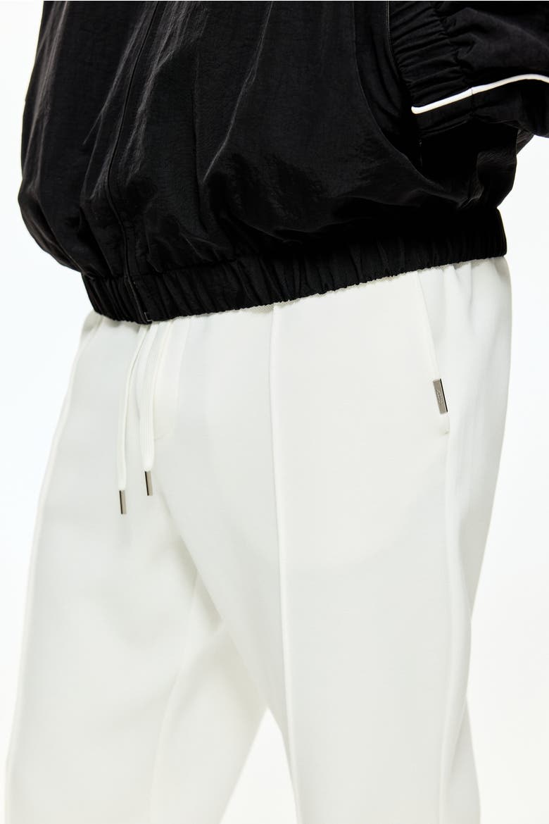 Regular Fit Tailored Joggers, Alternate, color, White