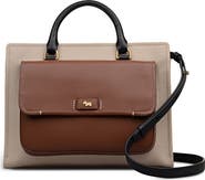 Radley Talbot Way Medium Zip Top Leather Satchel