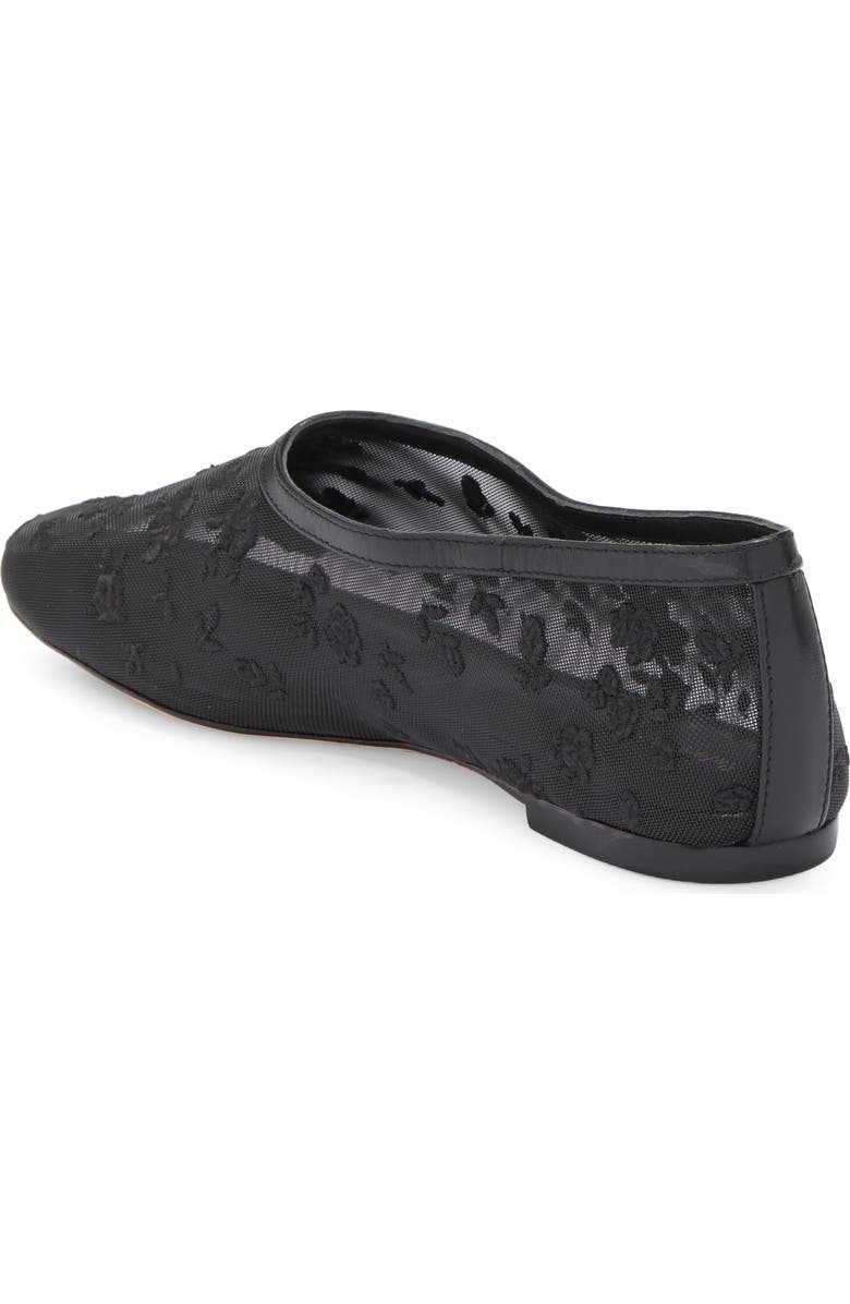 Reformation Britt Mesh Ballet Flat, Alternate, color,