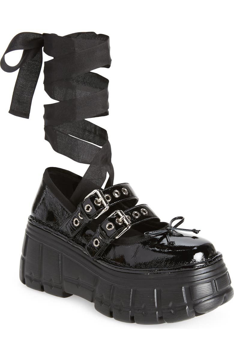 Miu Miu Platform Ballerina Mary Jane, Main, color,