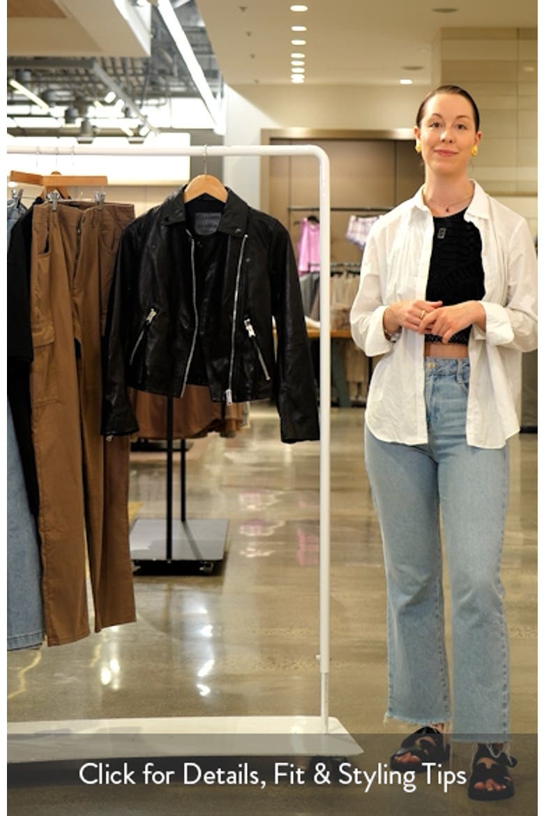 Dalby Leather Biker Jacket video