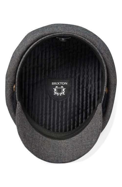Brixton Fiddler Stretch Cotton Blend Fisherman Cap In Mixed Tweed