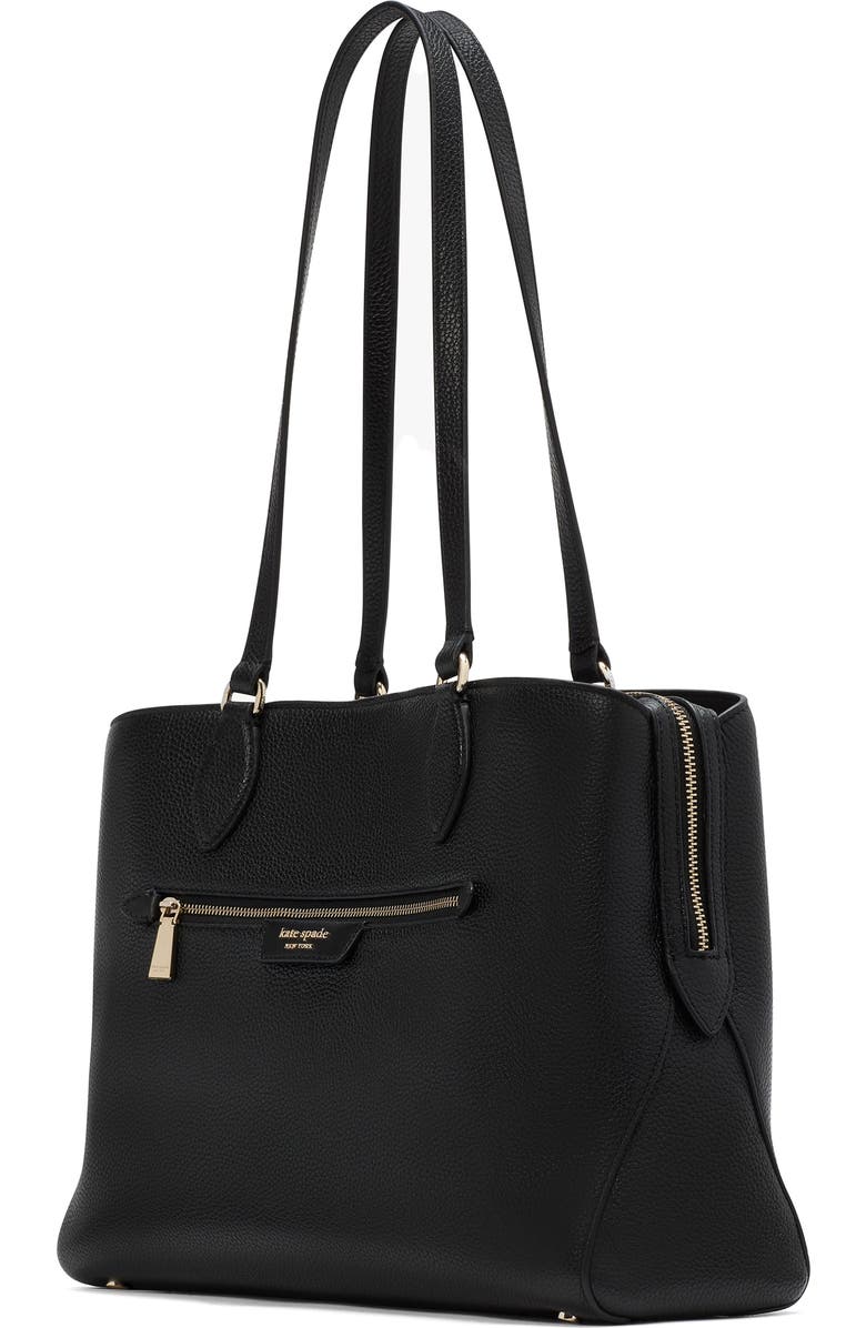Kate Spade New York hudson pebble leather work tote, Alternate, color,