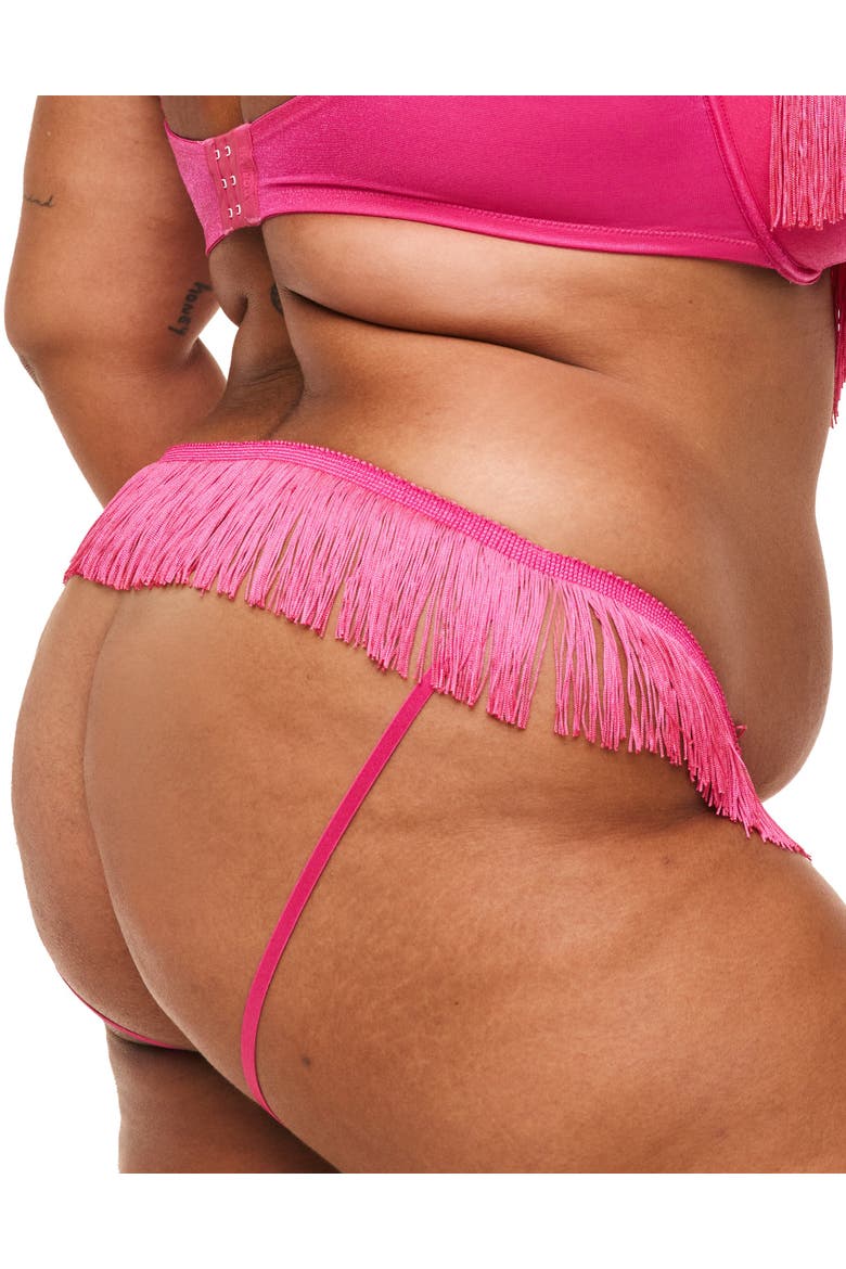 Cece Cheeky Panties, Alternate, color, Dark pink
