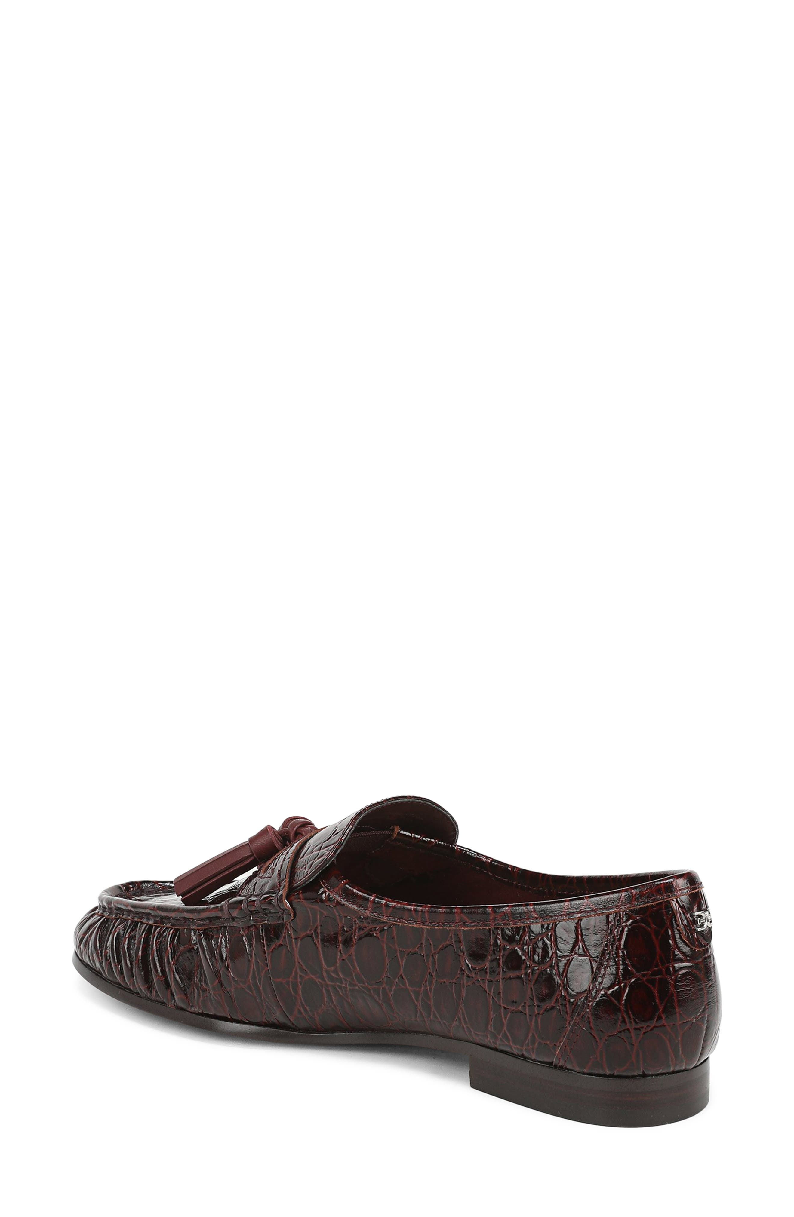 Lana Tassel Loafer, Alternate, color, MERLOT