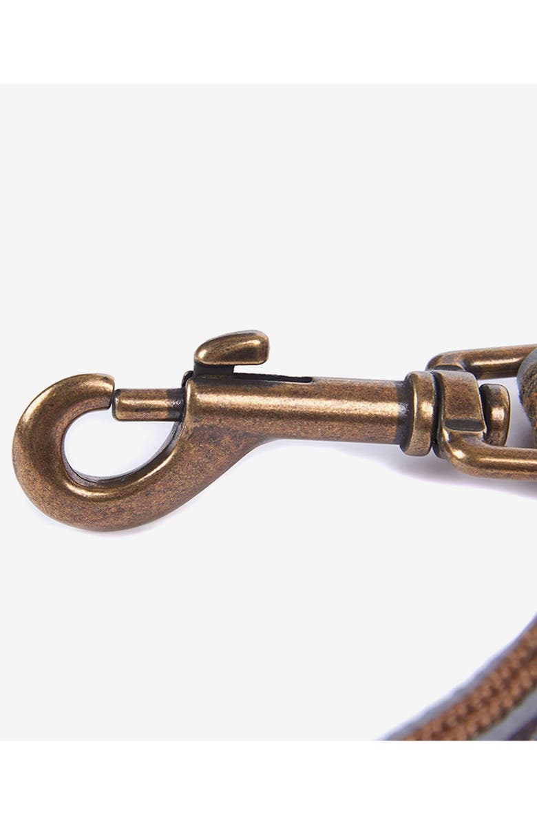 Barbour Reflective Tartan Dog Lead, Alternate, color, Classic Tartan