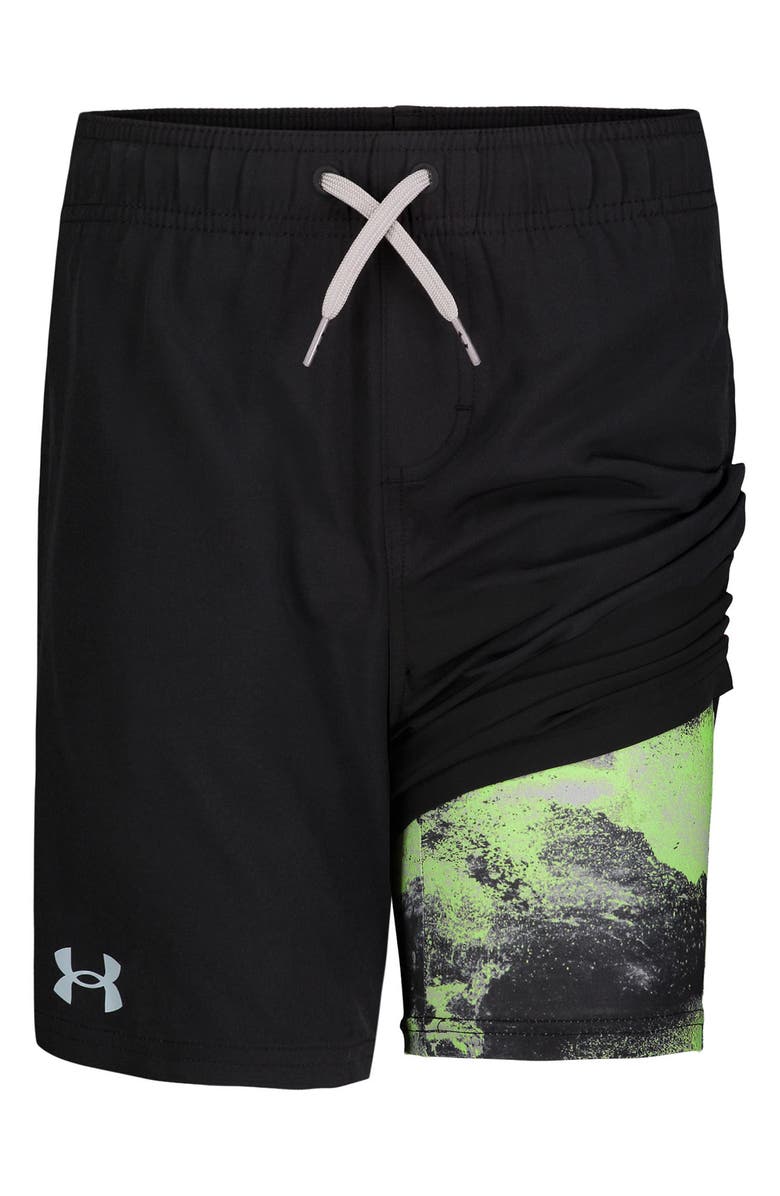 Under Armour Kids' Compression Volley Swim Trunks, Alternate, color,