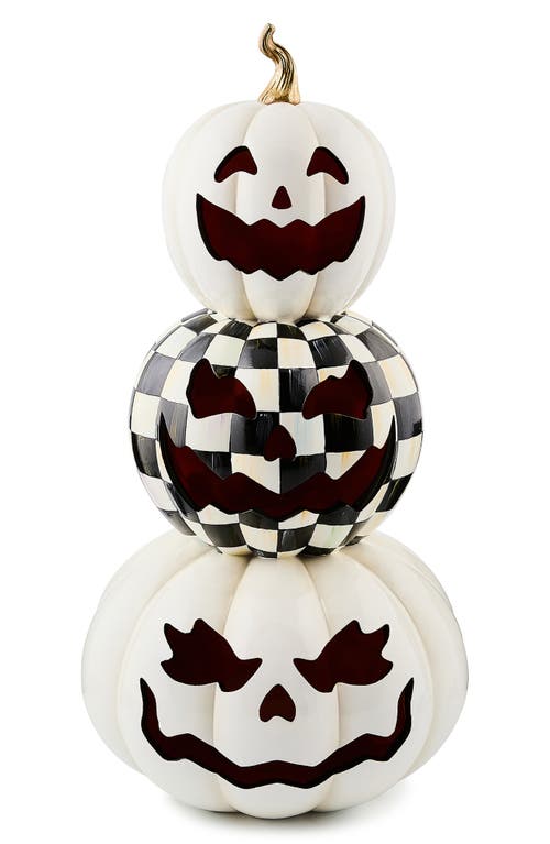 Mackenzie-childs Mackenzie Childs Courtly Check Stacked Illuminated