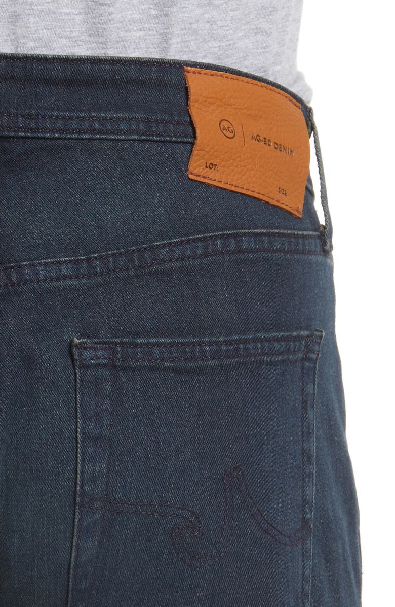 AG Graduate Cloud Soft Denim<sup>™</sup> Slim Straight Leg Jeans, Alternate, color, 