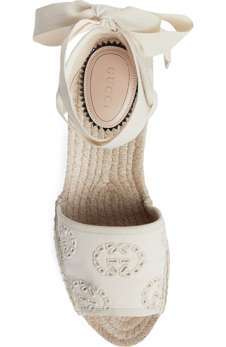 Gucci Damita Espadrille Wedge Sandal, Alternate, color,