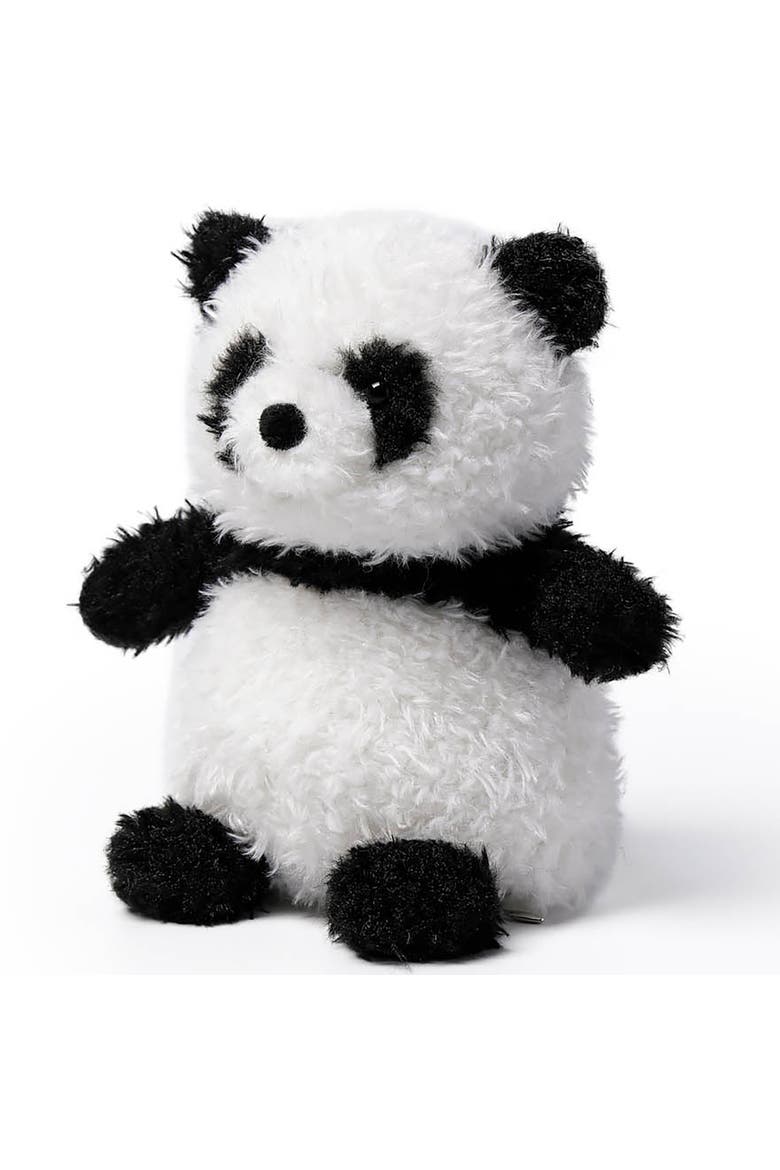 7 Inch Rock and Roll Panda Weighted Stuffed Animal, Alternate, color, Multicolored